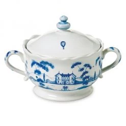 Juliska Country Estate Delft Sugar Pot