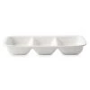 Juliska Puro Whitewash Divided Serving Dish