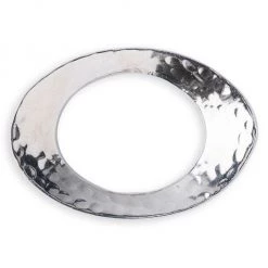 Juliska Puro Silvertone Aluminum Napkin Ring