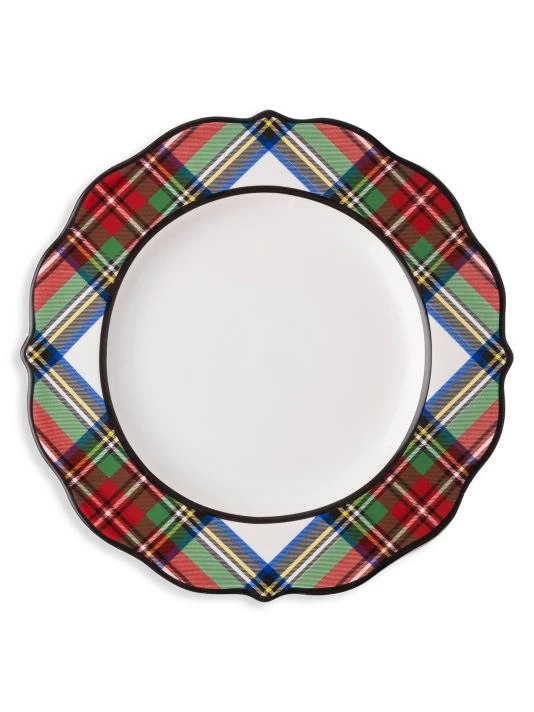 Juliska Stewart Tartan Dessert & Salad Plate 3 Juliska Stewart Tartan Dessert & Salad Plate