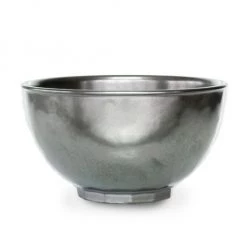 Juliska Pewter Stoneware Cereal/Ice Cream Bowl