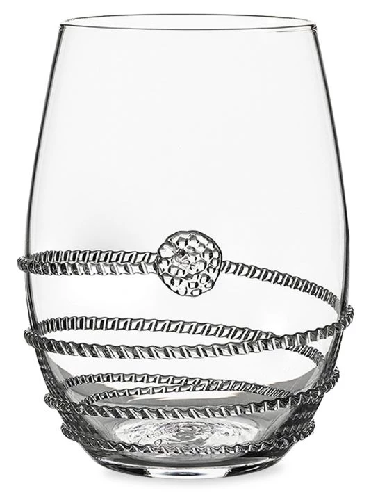 Juliska Heritage 4-Piece Assorted Stemless Wine Glass Set 4 Juliska Heritage 4-Piece Assorted Stemless Wine Glass Set - Image 2