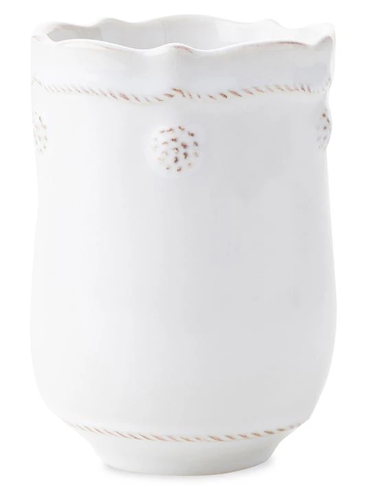 Juliska Berry & Thread Whitewash Brush Cup 3 Juliska Berry & Thread Whitewash Brush Cup