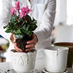 Juliska Jardin Du Monde Whitewash Ceramic Pot -Juliska Sales unnamed file 144