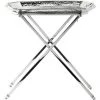 Juliska Graham 2-Piece Stainless Steel Bar Tray Stand