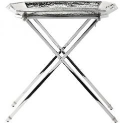 Juliska Graham 2-Piece Stainless Steel Bar Tray Stand