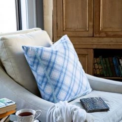 Juliska Tartan Chambray Linen Pillow -Juliska Sales unnamed file 193