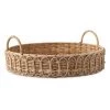 Juliska Provence Rattan Whitewash Round Tray