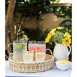 Juliska Provence Rattan Whitewash Round Tray -Juliska Sales unnamed file 215