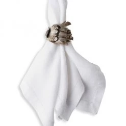 Juliska Feather Napkin Ring