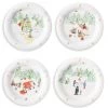Juliska Berry & Thread North Pole 4-Piece Cocktail Plate Set -Juliska Sales unnamed file 286