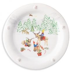 Juliska Berry & Thread North Pole 4-Piece Cocktail Plate Set 9 Juliska Berry & Thread North Pole 4-Piece Cocktail Plate Set -Juliska Sales unnamed file 287