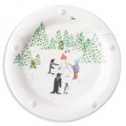 Juliska Berry & Thread North Pole 4-Piece Cocktail Plate Set 12 Juliska Berry & Thread North Pole 4-Piece Cocktail Plate Set -Juliska Sales unnamed file 290