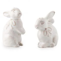 Juliska Clever Creatures Bunny Salt & Pepper Shakers