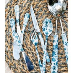 Juliska Field Of Flowers Chambray Salad Server 7 Juliska Field Of Flowers Chambray Salad Server -Juliska Sales unnamed file 366