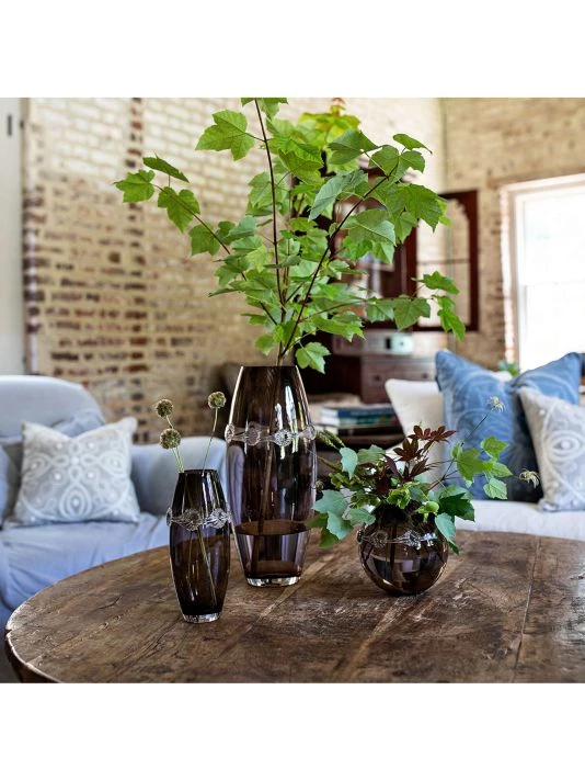 Juliska Ines Espresso 9" Vase 4 Juliska Ines Espresso 9" Vase - Image 2