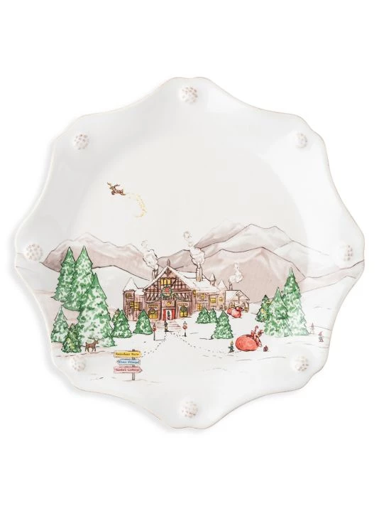 Juliska Berry & Thread North Pole 4-Piece Dessert & Salad Plate Set 6 Juliska Berry & Thread North Pole 4-Piece Dessert & Salad Plate Set - Image 4