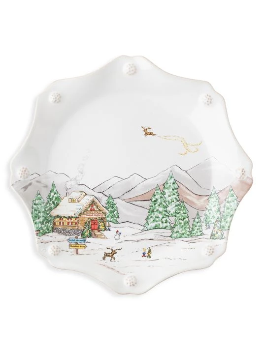 Juliska Berry & Thread North Pole 4-Piece Dessert & Salad Plate Set 7 Juliska Berry & Thread North Pole 4-Piece Dessert & Salad Plate Set - Image 5