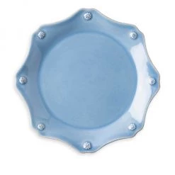 Juliska Berry & Thread Chambray Scalloped Dessert/Salad Plate