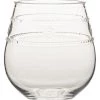 Juliska Isabella Acrylic Stemless Wine Glass