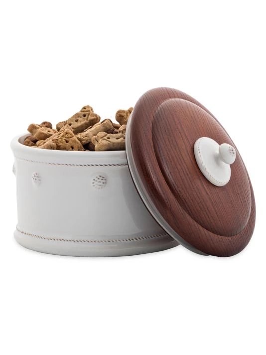 Juliska Berry & Thread Dog Treat Canister 4 Juliska Berry & Thread Dog Treat Canister - Image 2
