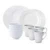 Juliska Quotidien White Truffle 20-Piece Dinnerware Set