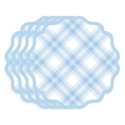 Juliska Tartan Chambray Placemat 4-Piece Set