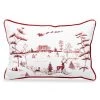Juliska Country Estate Winter Frolic Ruby Pillow