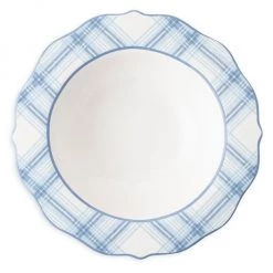 Juliska Chambray Tartan Ceramic Cereal Bowl -Juliska Sales unnamed file 476
