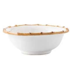 Juliska Bamboo Ceramic Rice Bowl