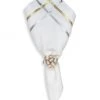 Juliska Metallic Bead Bouquet Napkin Ring