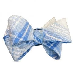 Juliska Tuxedo Chambray Tartan Napkin Ring