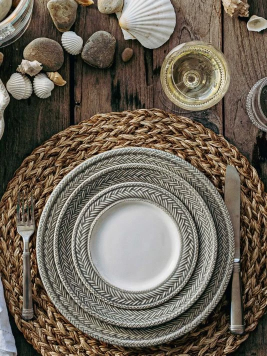 Juliska Le Panier Ceramic Dinner Plate 4 Juliska Le Panier Ceramic Dinner Plate - Image 2