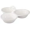 Juliska Ceramic Triple Serving Dish