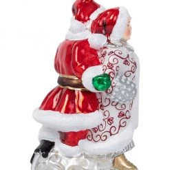 Juliska Country Estate Winter Frolic 2021 Mr. & Mrs. Claus Ornament 9 Juliska Country Estate Winter Frolic 2021 Mr. & Mrs. Claus Ornament -Juliska Sales unnamed file 561