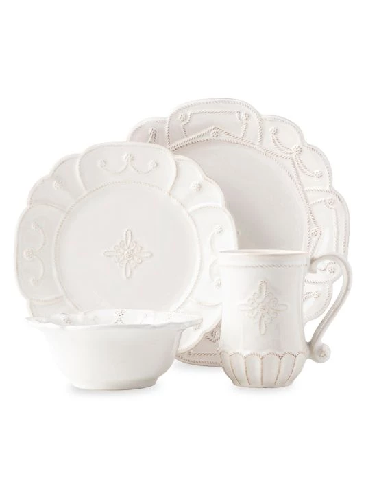 Juliska Jardins Du Monde 4-Piece Ceramic Place Setting Set 3 Juliska Jardins Du Monde 4-Piece Ceramic Place Setting Set