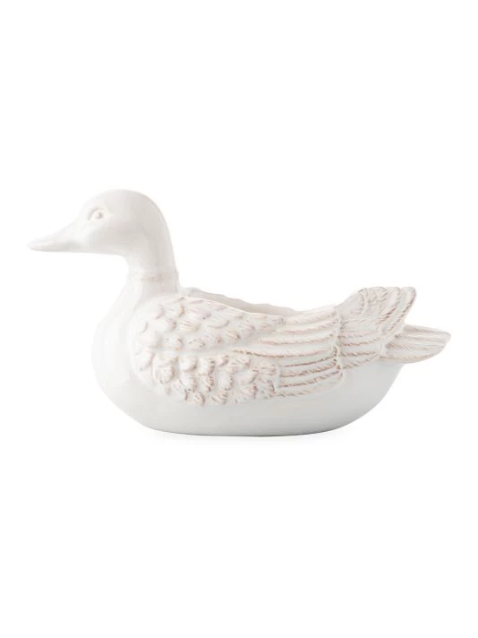 Juliska Clever Creatures Delphine Ceramic Duck Bowl 3 Juliska Clever Creatures Delphine Ceramic Duck Bowl