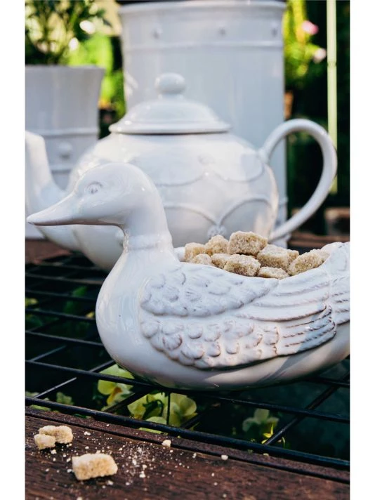 Juliska Clever Creatures Delphine Ceramic Duck Bowl 6 Juliska Clever Creatures Delphine Ceramic Duck Bowl - Image 4