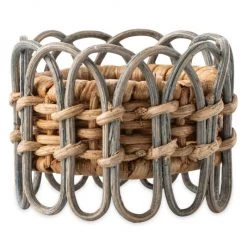 Juliska Provence Rattan Napkin Ring Chambray -Juliska Sales unnamed file 653