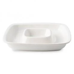 Juliska Puro Whitewash Chip N' Dip Bowl