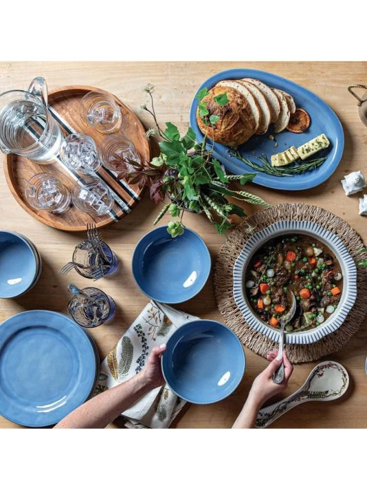 Juliska Puro Chambray Dinner Plate 6 Juliska Puro Chambray Dinner Plate - Image 4