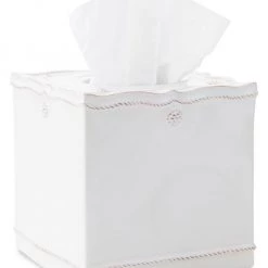 Juliska Berry & Thread Whitewash Tissue Box Cover