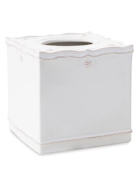 Juliska Berry & Thread Whitewash Tissue Box Cover 5 Juliska Berry & Thread Whitewash Tissue Box Cover - Image 3