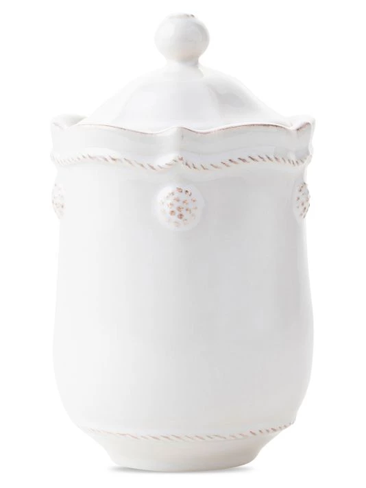 Juliska Berry & Thread 2-Piece Whitewash Lidded Jar Set 3 Juliska Berry & Thread 2-Piece Whitewash Lidded Jar Set
