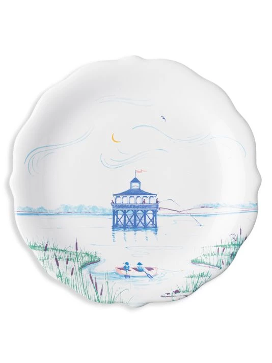 Juliska Country Estate Seaside 4-Piece Party Plate Set 6 Juliska Country Estate Seaside 4-Piece Party Plate Set - Image 4