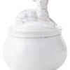 Juliska Clever Creatures Henri Lamb Lidded Jar