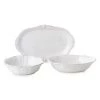 Juliska Berry & Thread Whitewash 3-Piece Serving Bundle Set
