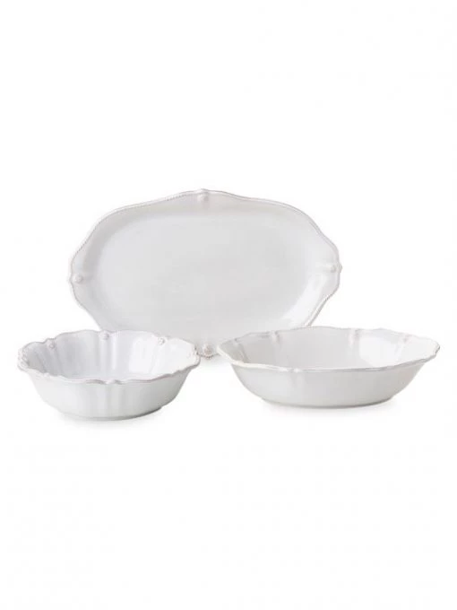 Juliska Berry & Thread Whitewash 3-Piece Serving Bundle Set -Juliska Sales unnamed file 762