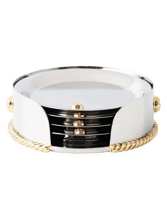 Juliska Periton 5-Piece Coaster Set 3 Juliska Periton 5-Piece Coaster Set