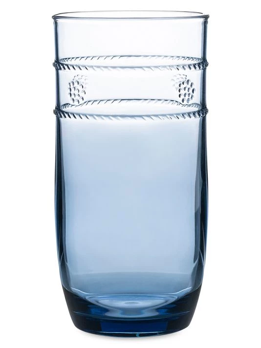 Juliska Isabella Acrylic Blue Large Tumbler 3 Juliska Isabella Acrylic Blue Large Tumbler